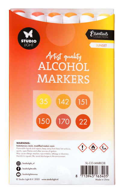 Studio Light Alcohol Ink Markers