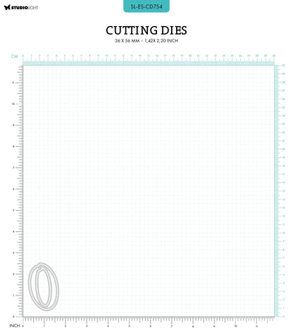 SL Cutting Dies NR. 0 Essentials 36x56x1mm 2 PC nr.754