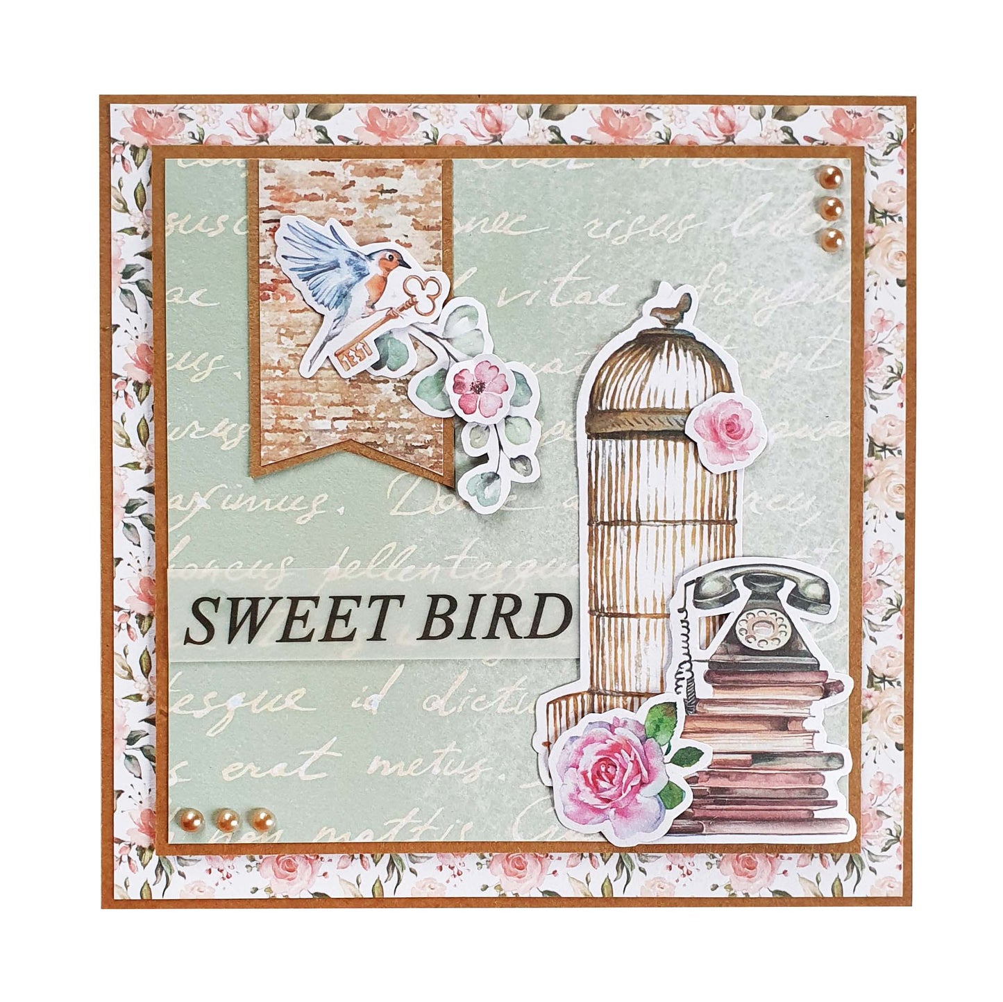 SL Mixed Paper Pad Lovely Vintage Essentials 148x210x9mm 42 SH nr.22