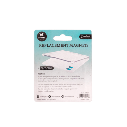 SL Stamp Press Magnets Essential Tools 45x23x3mm 2 PCS nr.01