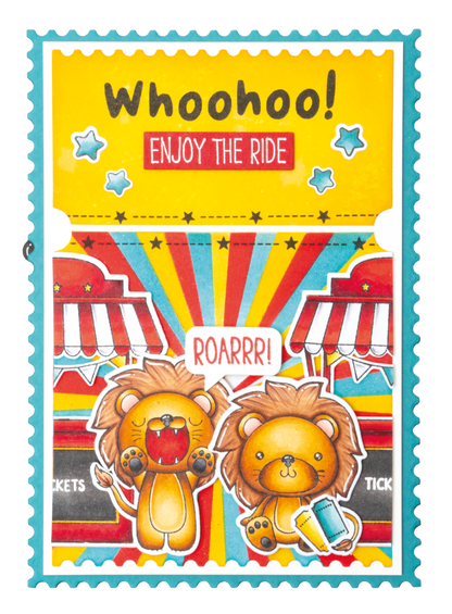 SL Stamp & Die Theme Park Sweet Stories 14 PC