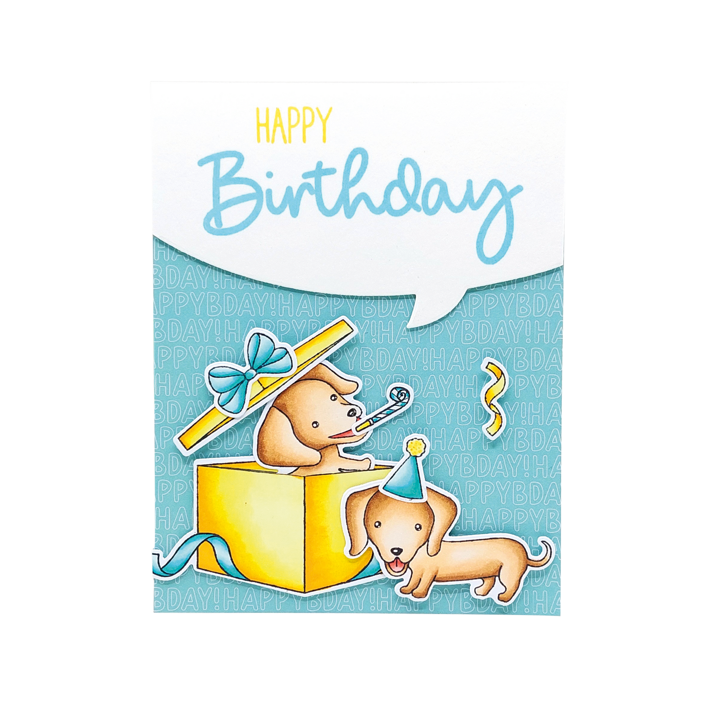 SL Stamp & Cutting Die Dachshund Sweet Stories 16 PC