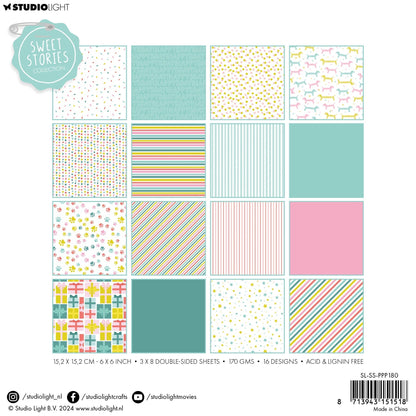 SL Pattern Paper Pad Birthday Sweet Stories 24 SH