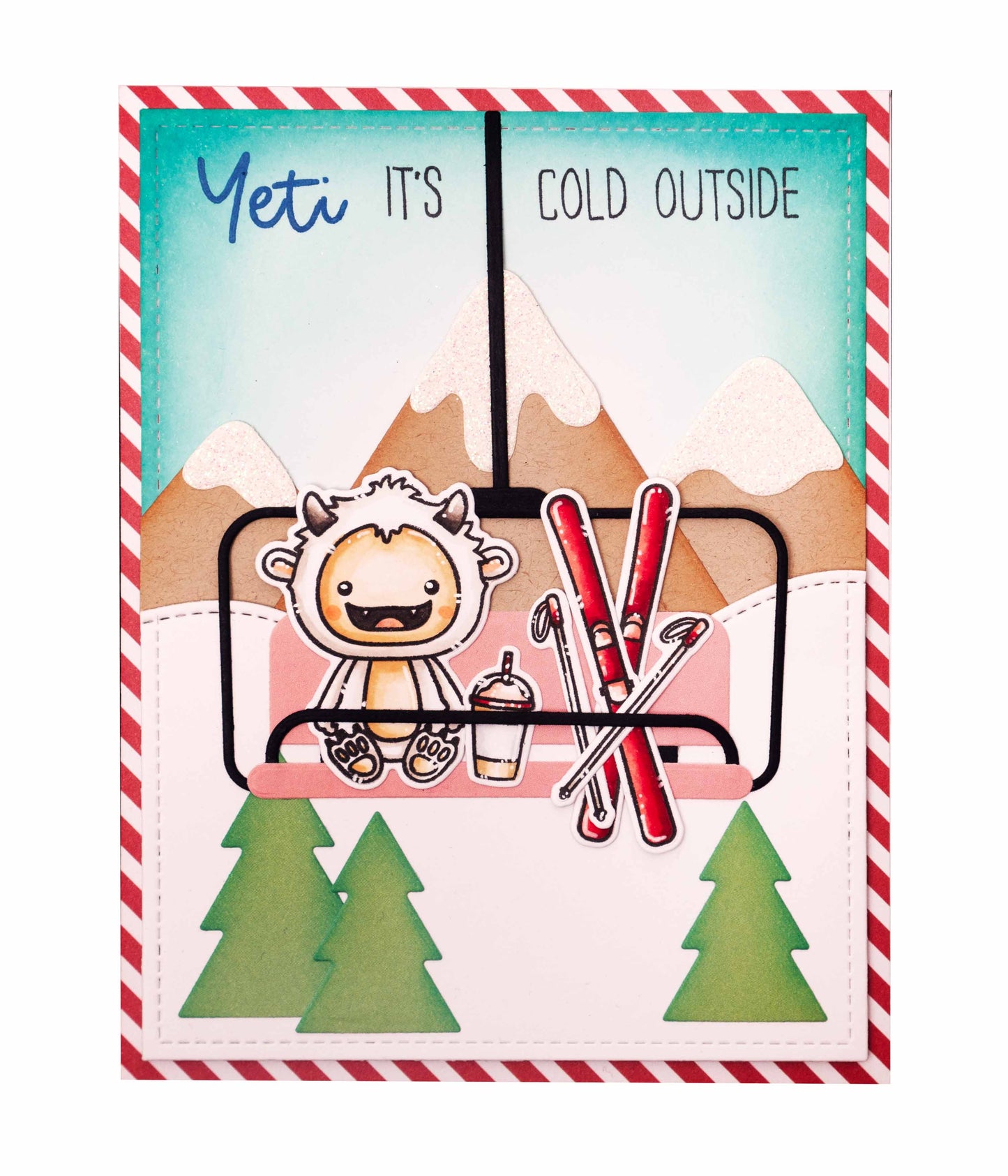 SL Stamp & Cutting Die Snow Fun Sweet Stories 154x223x3mm 22 PC nr.66