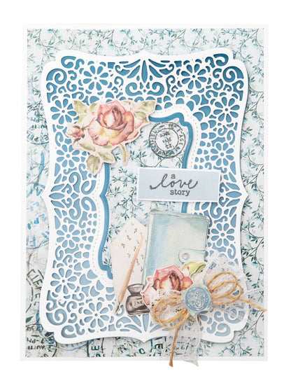 SL Cutting Dies Lace Shape Vintage Diaries 10 PC