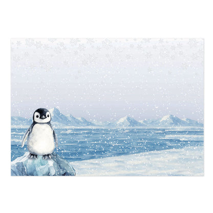Snowy Scenes Luxury Topper Set