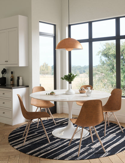Teppich Sahara Dunkelblau