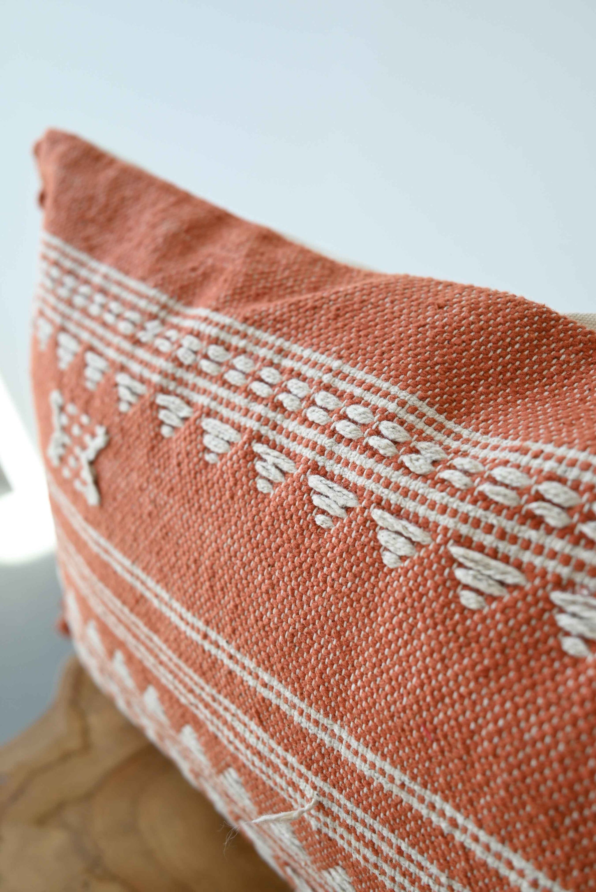 BHUJODI PILLOW COVER - ORANGE