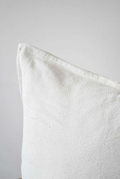 COTTON/ LINEN - WHITE