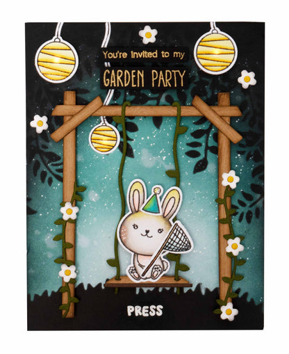 SL Stamp & Cutting Die Tea Party Sweet Stories 154x223x1mm 70 PC nr.56