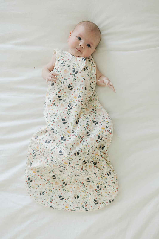 Baby Sleep Sack TENCEL™ 1.0 TOG - Bumble Bees