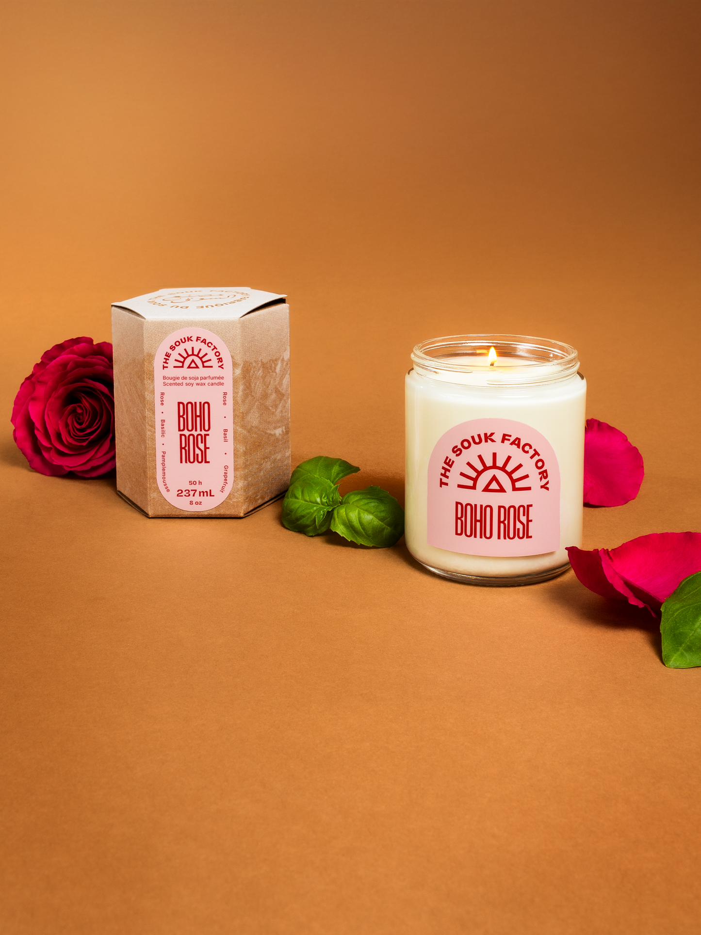 Bougie - Boho Rose