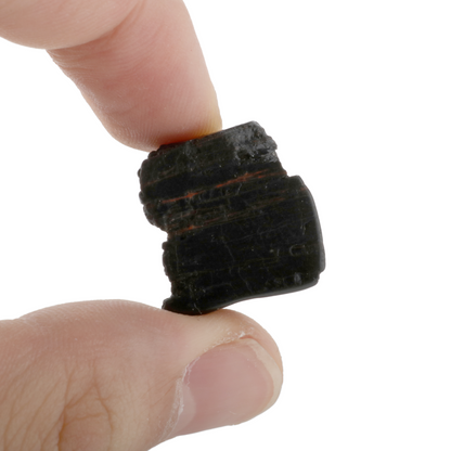Tourmaline and Hematite Tumbled Stone - Free Form - 1lb