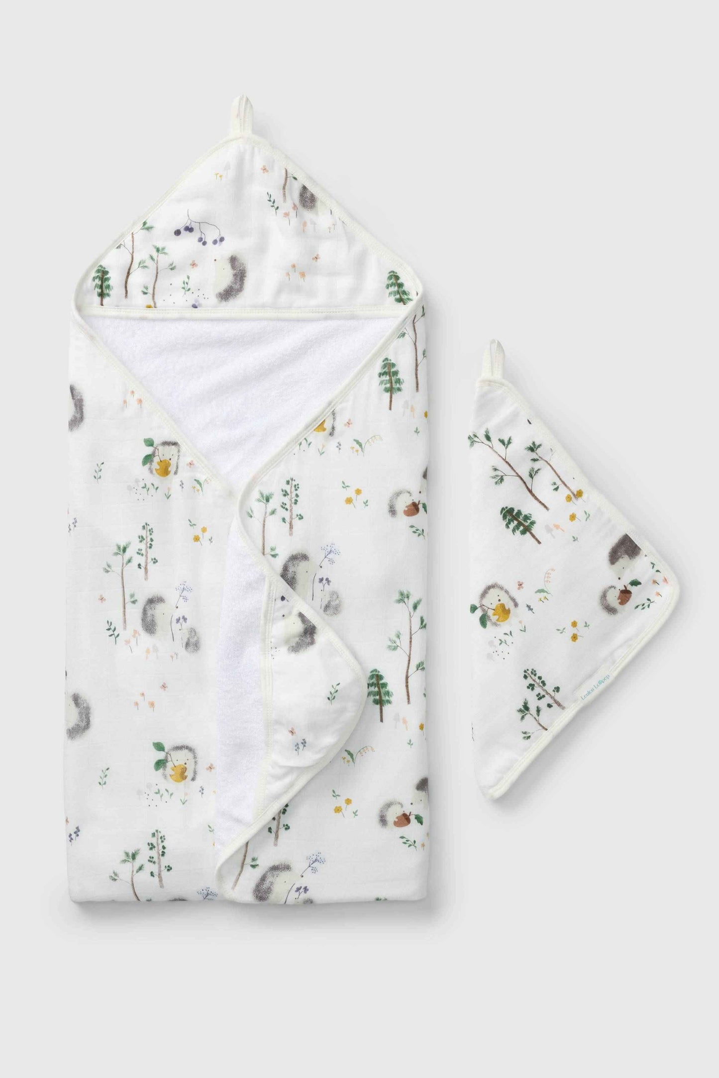 Hooded Towel Set - Hedgehogs