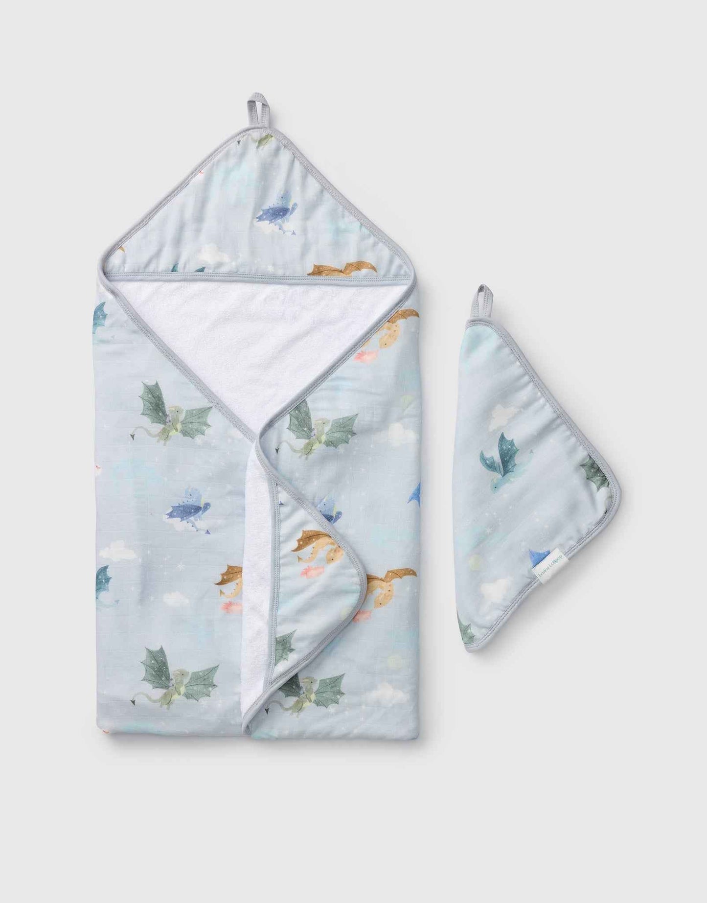 Hooded Towel Set - Magical Dragons