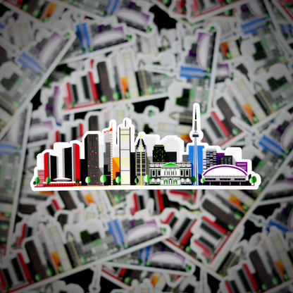 Toronto Skyline Sticker
