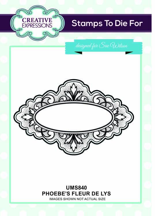 Stamps To Die For Phoebe's Fleur de Lys
