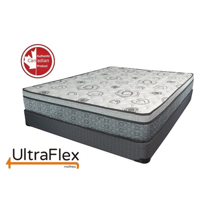 UltraFlex® EVOKE Matratzen- und Boxspring-Set Orthopädisch, Smart Cool Gel Memory Foam, Umweltfreundliche FESTE Matratze (Hergestellt in Kanada)