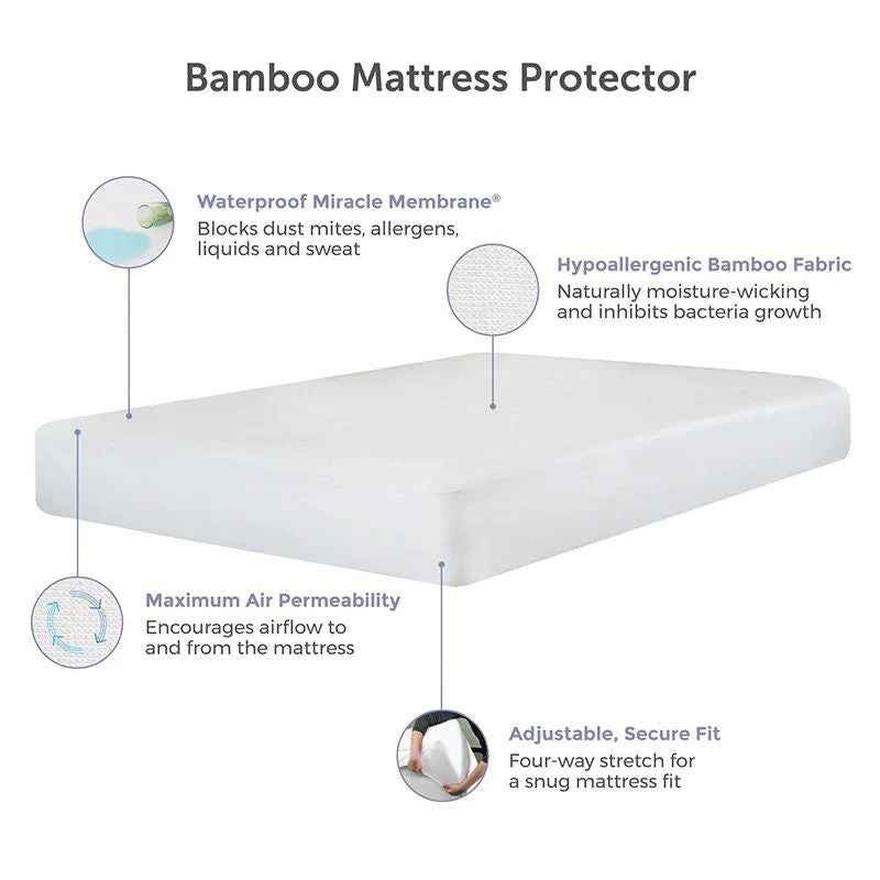UltraFlex® INFINITY Orthopedic Spinal Care, Premium Soy Foam, Eco-friendly Mattress with Waterproof Mattress Protector (Made in Canada)