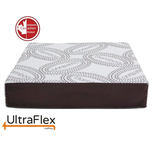 UltraFlex® PLEASURE 10" Orthopedic, Cool Smart Gel Infused and Chill Memory Foam, Eco-friendly Mattress (Made in Canada)