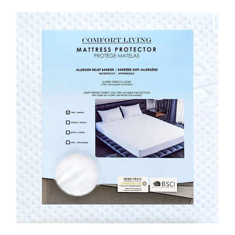 UltraFlex® ESSENCE Orthopedic Gel Memory Foam, Natural Comfort, Balanced Support, Eco-friendly Mattress with Waterproof Mattress Protector (Made in Canada)