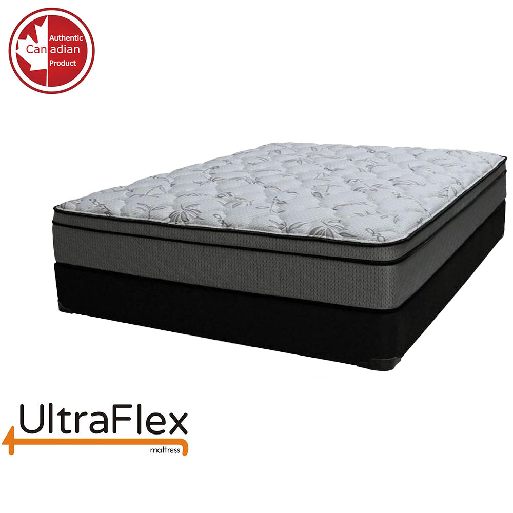 UltraFlex® DYNASTY- Firm Orthopedic Spinal Care, Posture Support, Pressure Relief & Cooler Sleep, Natural Heavy-Duty and High-Density Foam, Eco-Friendly Mattress (Made in Canada)