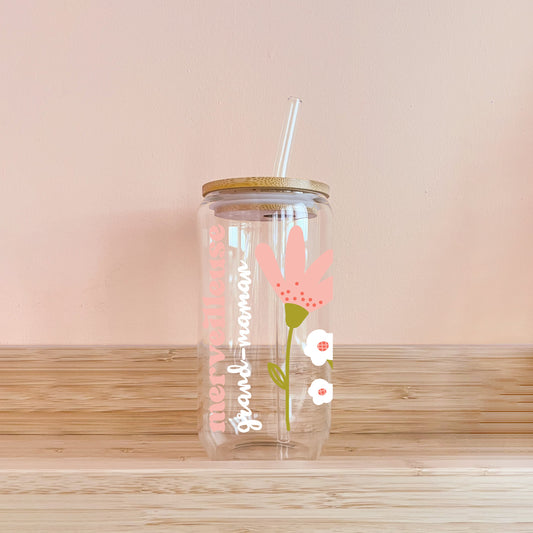 Boho-Glas - Wunderbare Oma