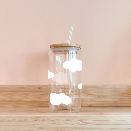 Boho-Glas - Wolken