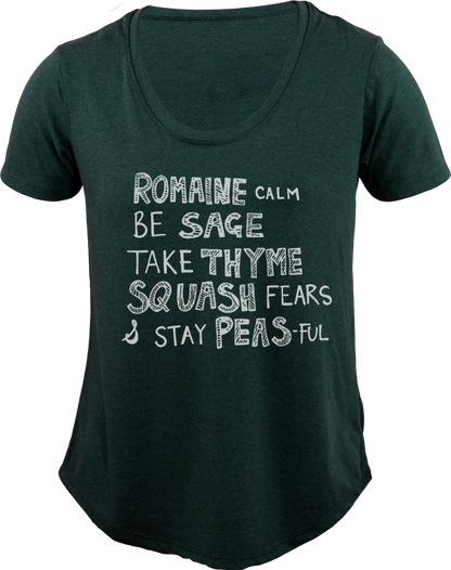 VEGGIE WISDOM - Women's Bamboo Tee