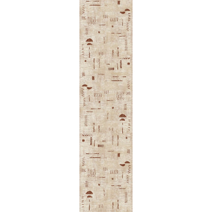 Jama Natural Red Rug