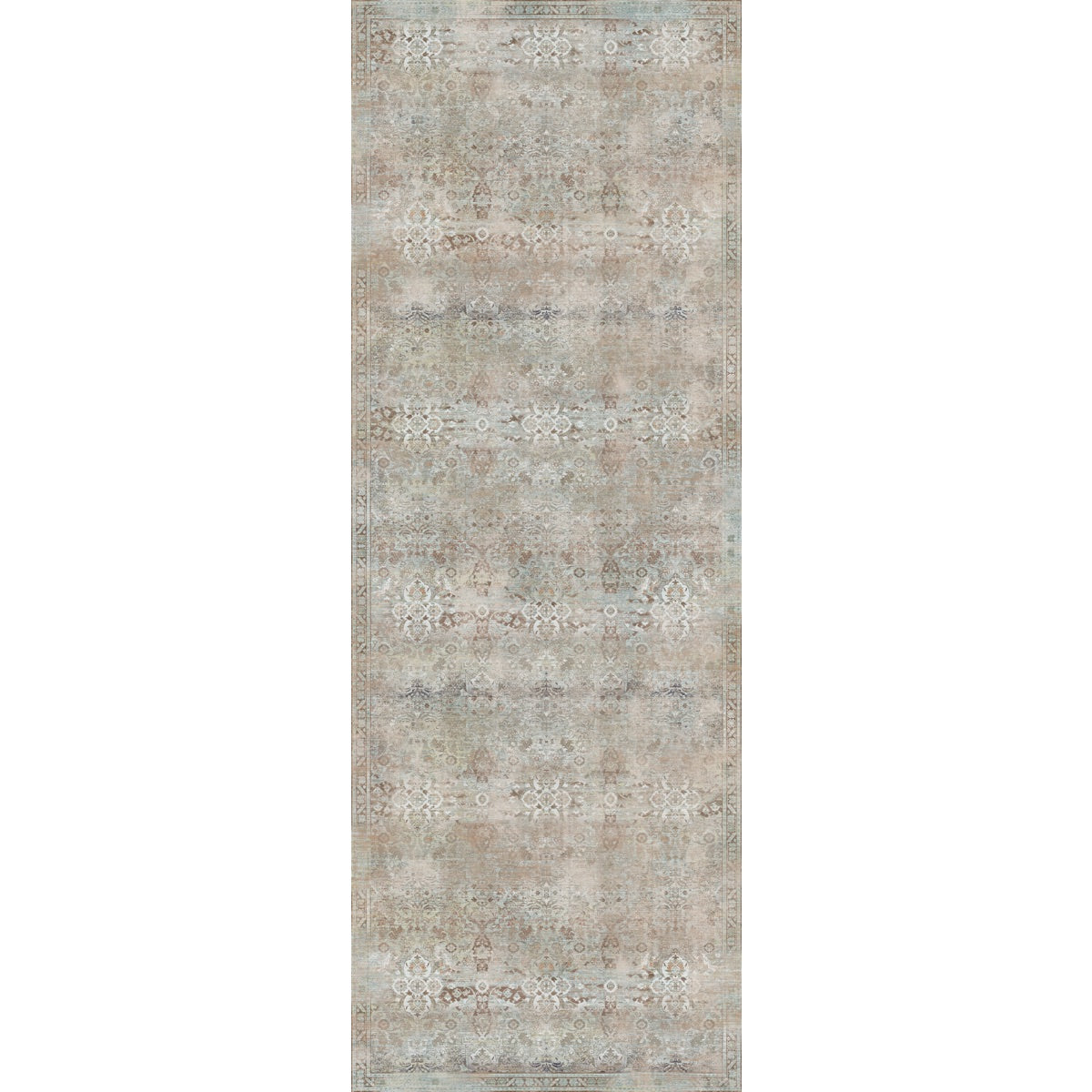 Teppich Kissara Beige Blau