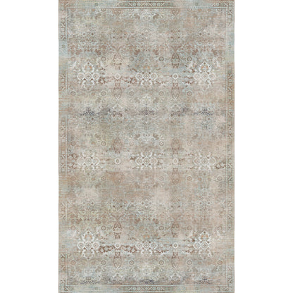Teppich Kissara Beige Blau