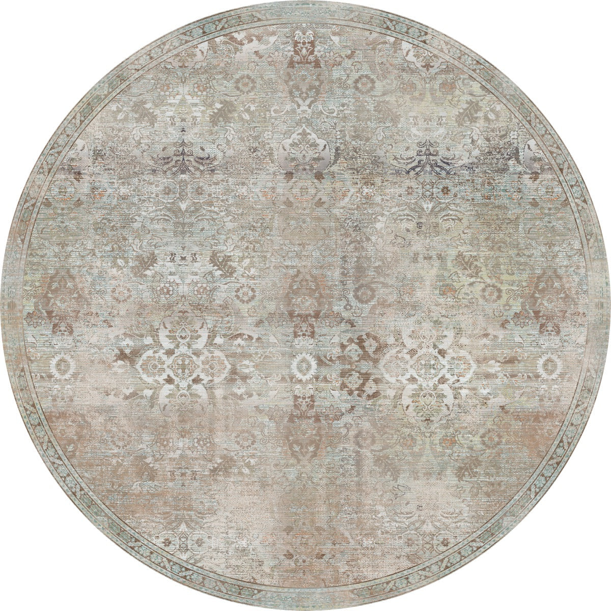 Teppich Kissara Beige Blau