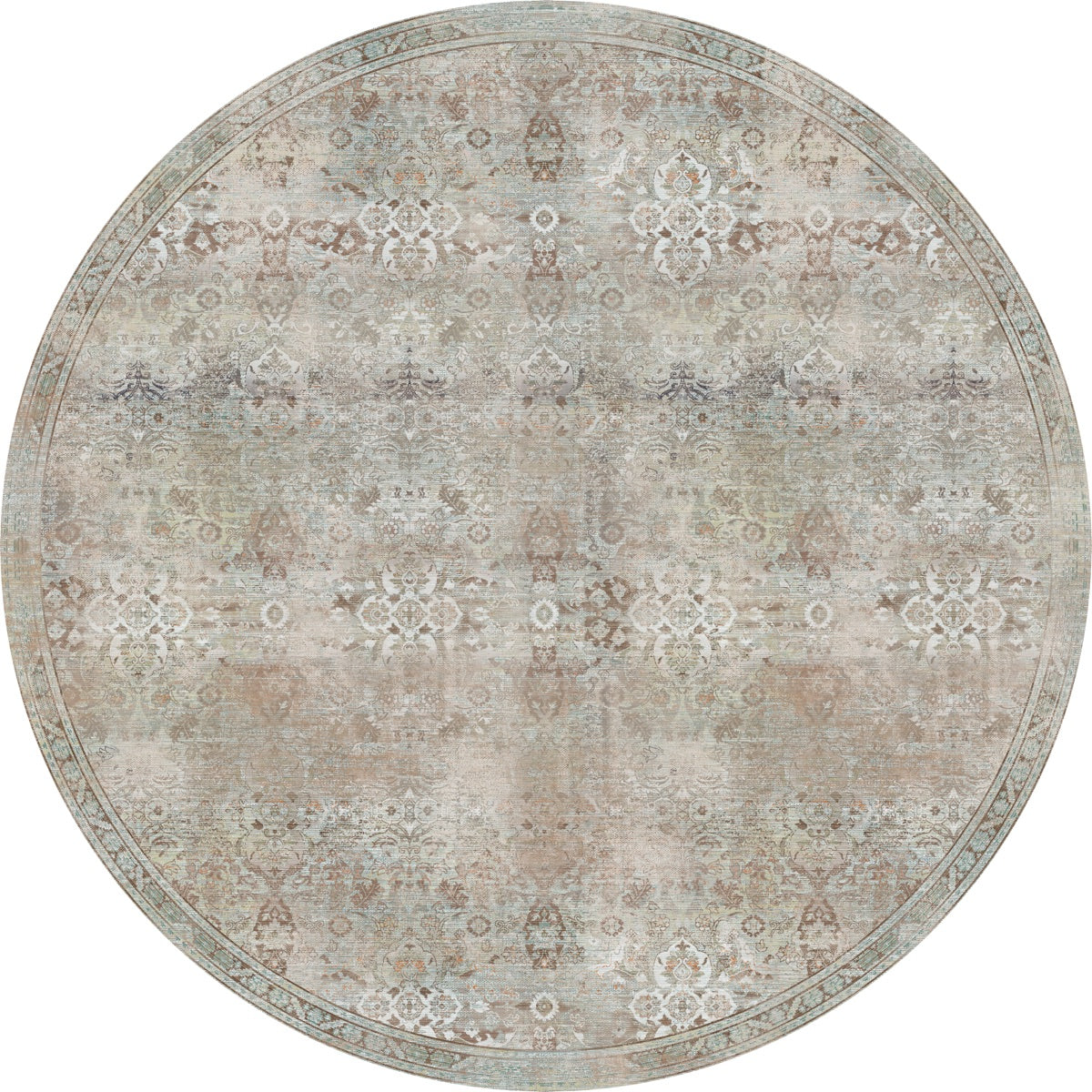 Teppich Kissara Beige Blau