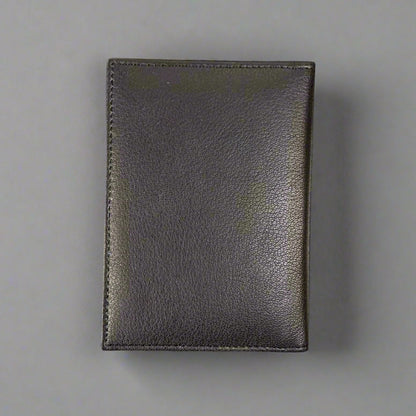Leather Passport Cover with Card Holder