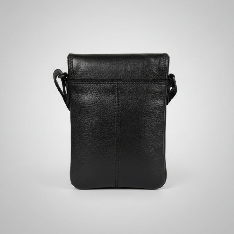 MET Leather Crossbody Phone Bag
