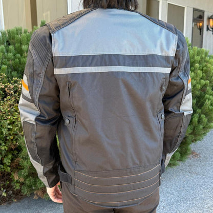 Open Road Men's Armored Textile Motorcycle Jacket