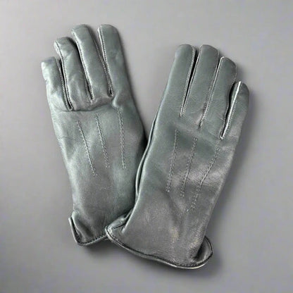 Women's Leather Gloves with Fur Lining