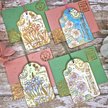 Woodware Clear Singles Garden Tags 6 in x 8 in Stamp