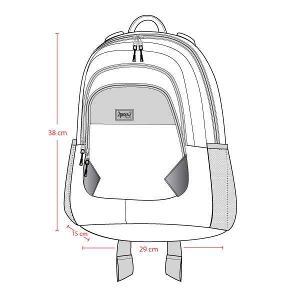 Little Kids Backpack Blue Unicorn Print