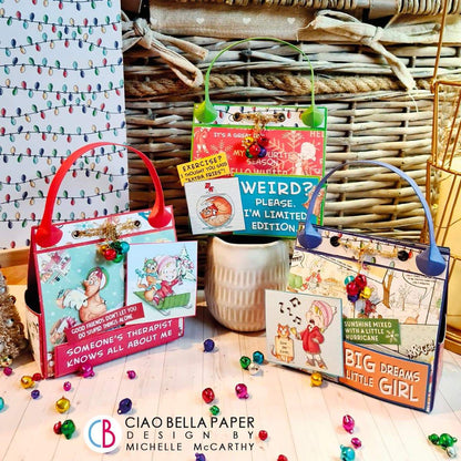 Ciao Bella Zoe & Ziggy Paper Pad 12"x12" 12/Pkg