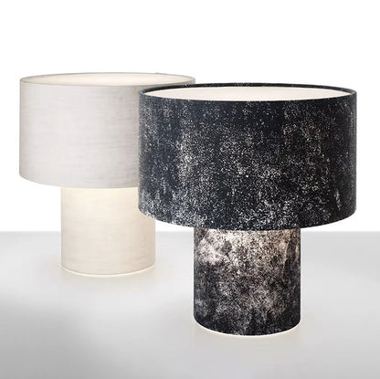 Modern Nordic Fabric Table Lamp – Iron Frame Bedside & Living Room Accent Light