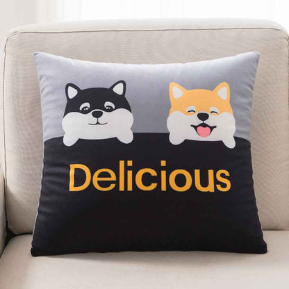 Cute Decorative Throw Pillow – Soft Plush Sofa Cushion for Living Room, Bedroom & Bedside
