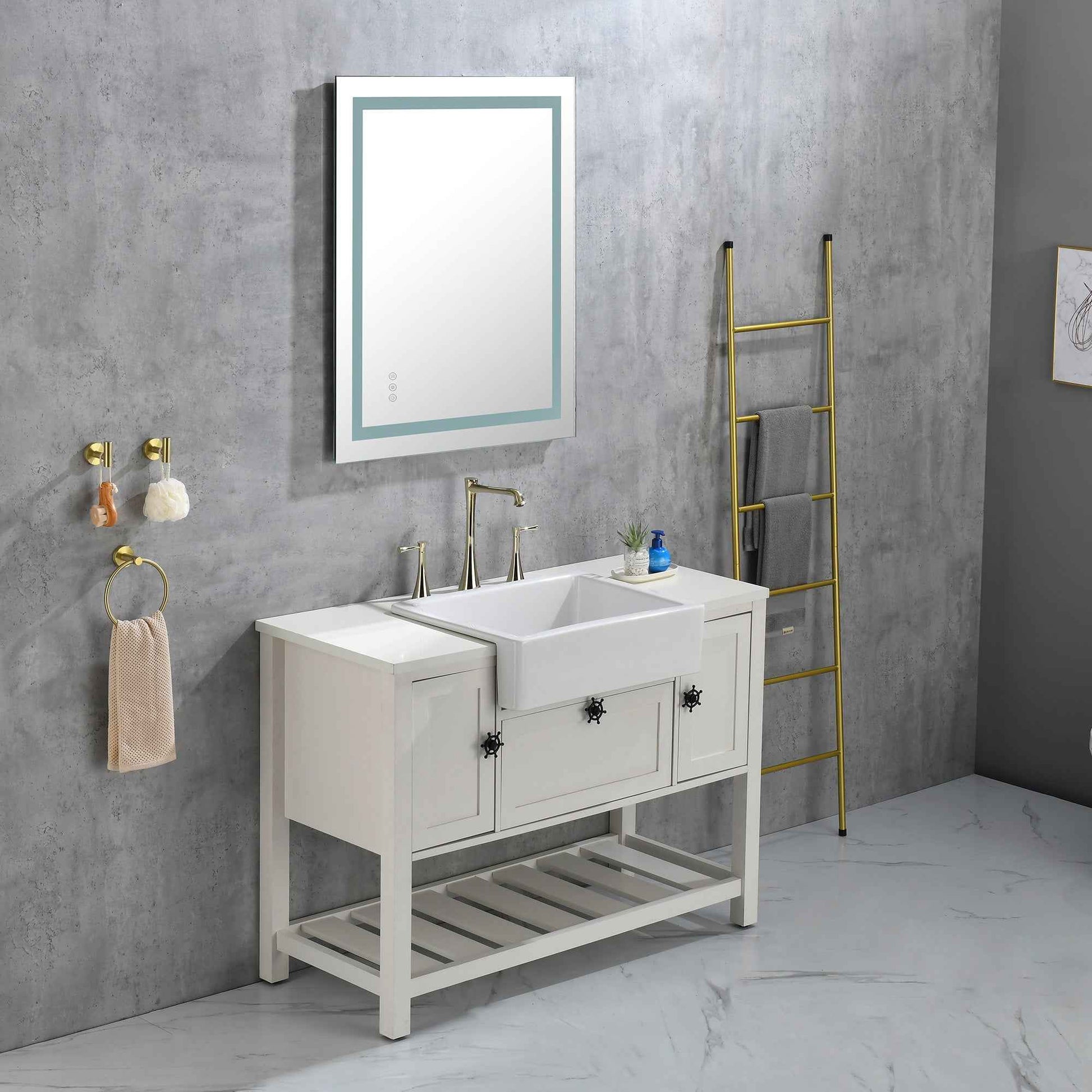 36x28 Inch LED Bathroom Mirror