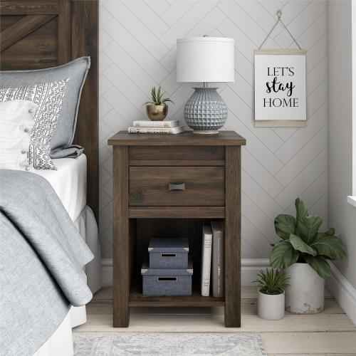 Farmington Rustic Nightstand (United States Delivery Only)