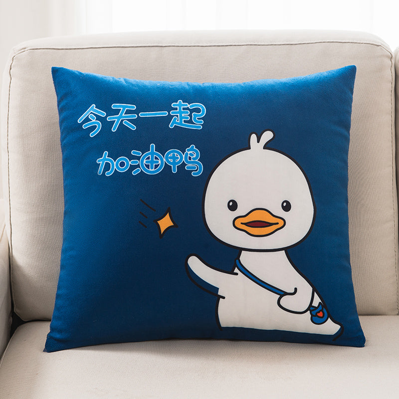 Cute Decorative Throw Pillow – Soft Plush Sofa Cushion for Living Room, Bedroom & Bedside