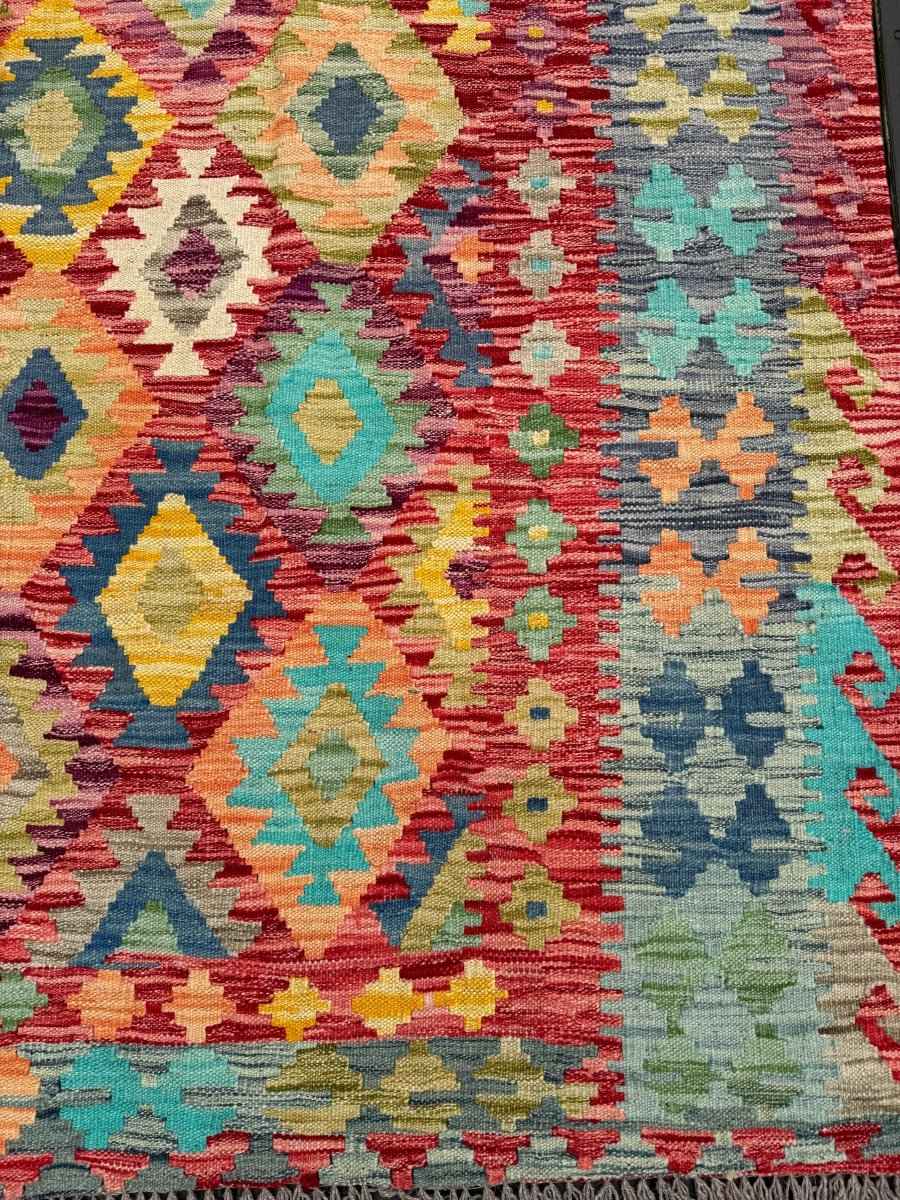 Afghan Maimana Kilim Rug | 6' 1" x 9' 3"