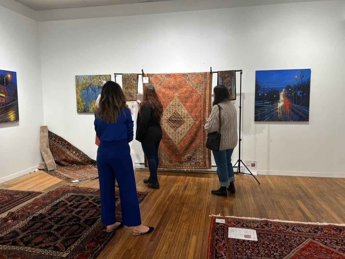Antique Persian Senneh Kilim | 6' 3" x 4' 2"
