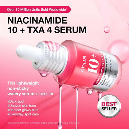 Anua Niacinamide 10% + TXA 4% Dark Spots Serum 30ml