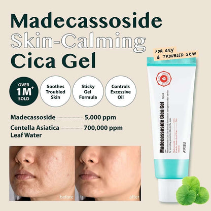 APIEU Madecassoside Cica Gel 2X 50ml